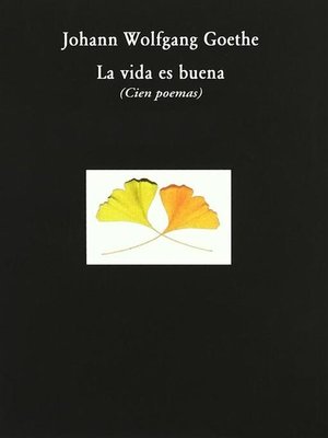 cover image of La vida es buena
